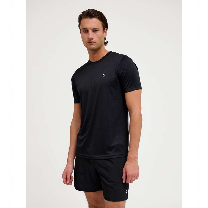 Hummel Pulse Training S/S Muške Majice Crne | 022965-496