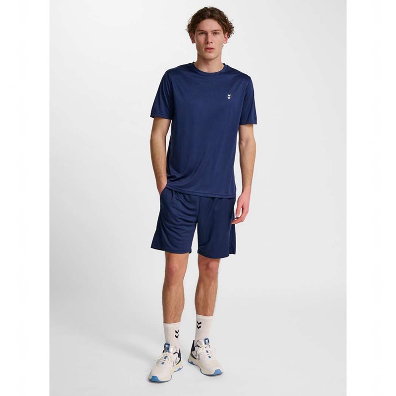 Hummel Pulse Training S/S Muške Majice Tamnoplave | 261590-178