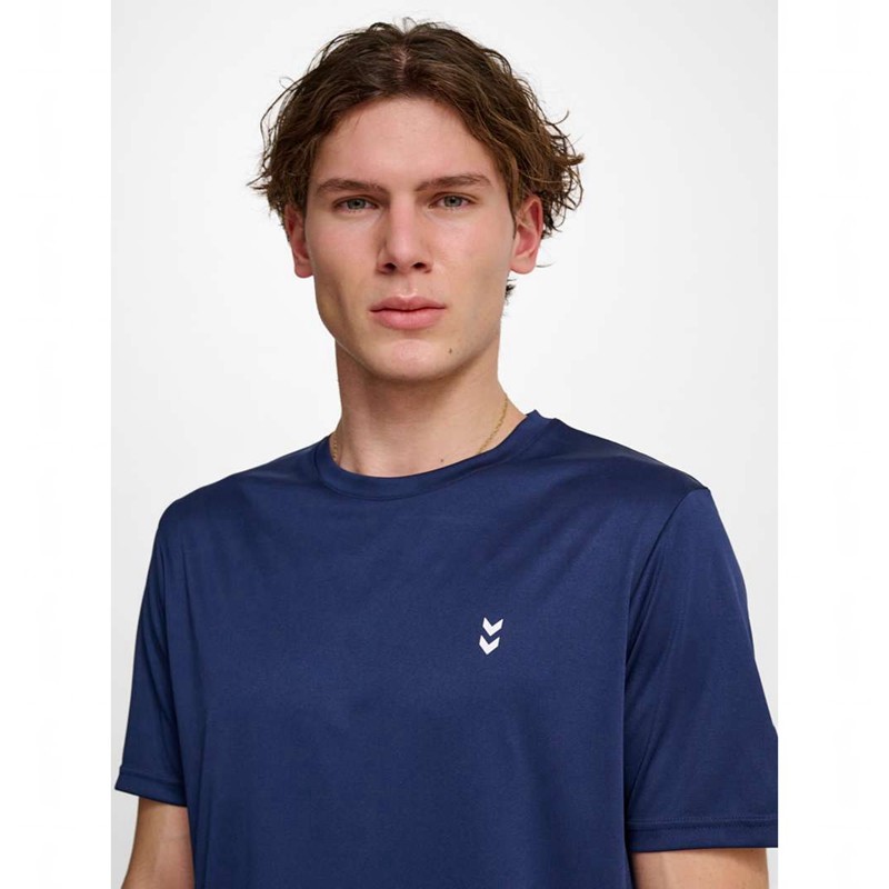 Hummel Pulse Training S/S Muške Majice Tamnoplave | 261590-178