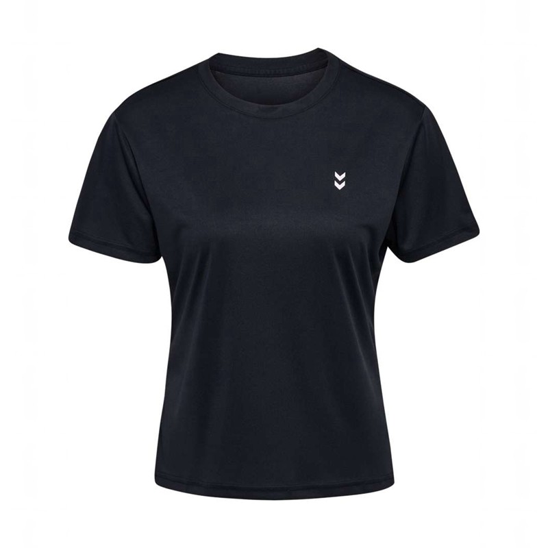 Hummel Pulse Training W S/S Ženske Majice Crne | 389183-107