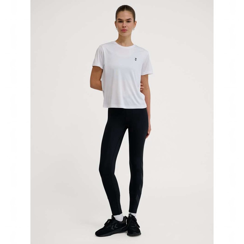 Hummel Pulse Training W S/S Ženske Majice Bijele | 056625-394