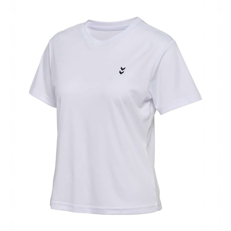 Hummel Pulse Training W S/S Ženske Majice Bijele | 056625-394