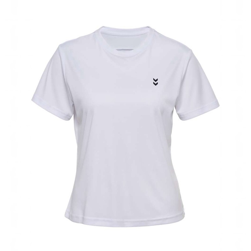 Hummel Pulse Training W S/S Ženske Majice Bijele | 056625-394