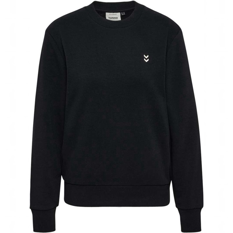 Hummel Pulse W Sweat Crewneck Ženske Dukserice Crne | 532162-879