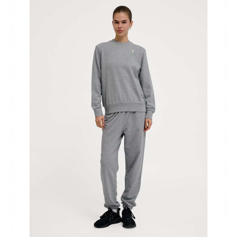 Hummel Pulse W Sweat Crewneck Ženske Dukserice Sive | 403114-506