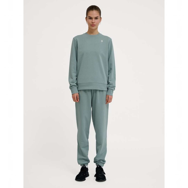 Hummel Pulse W Sweat Crewneck Ženske Dukserice Sive | 109173-921