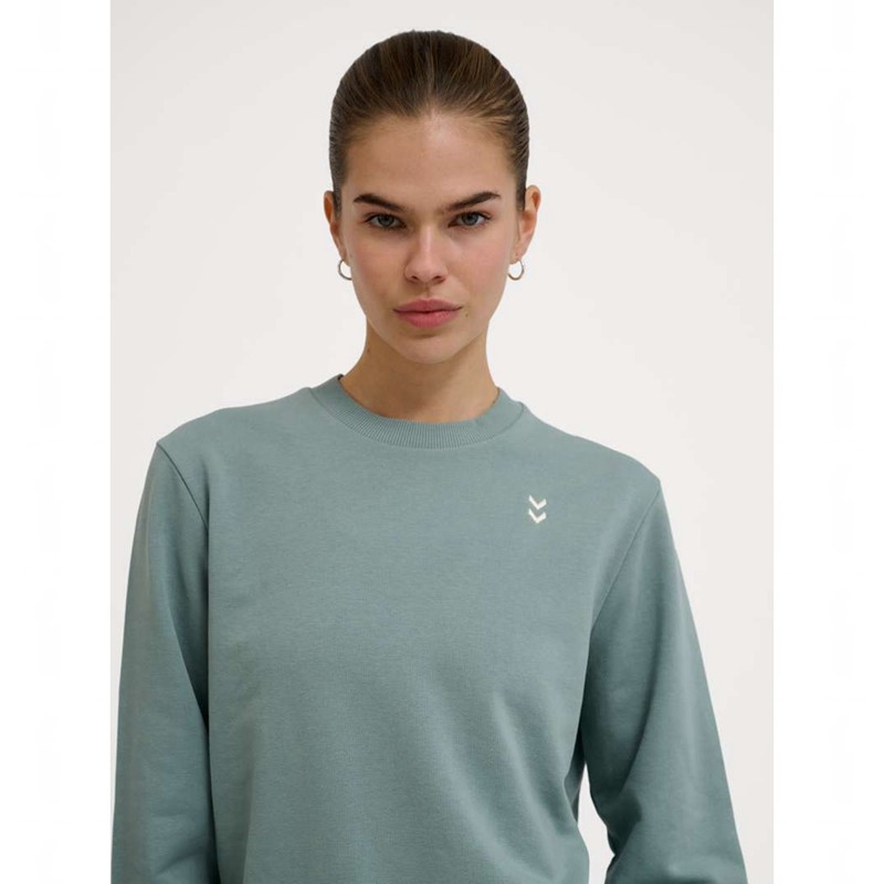 Hummel Pulse W Sweat Crewneck Ženske Dukserice Sive | 109173-921