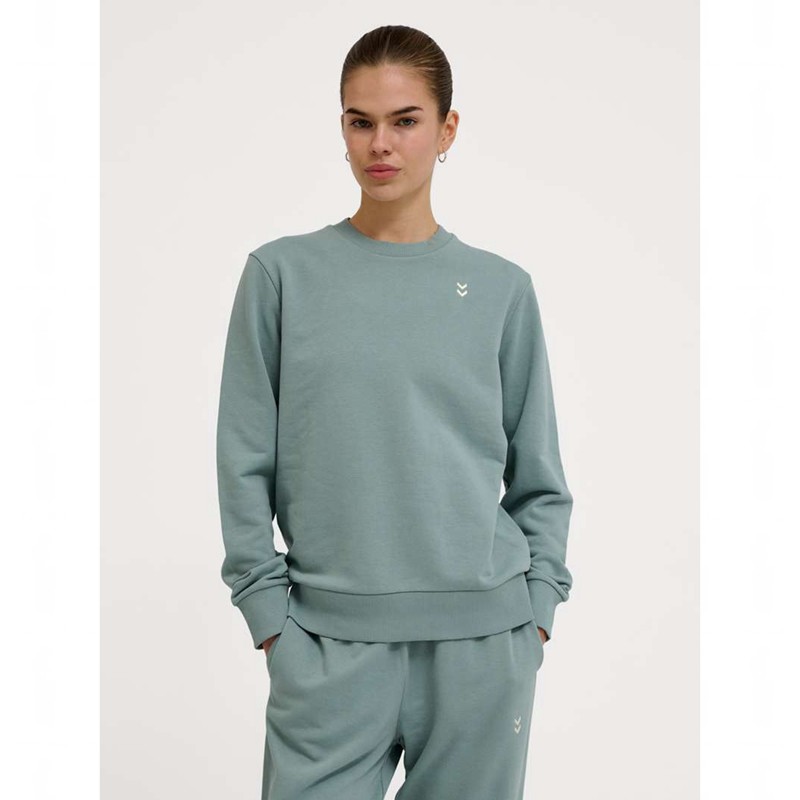Hummel Pulse W Sweat Crewneck Ženske Dukserice Sive | 109173-921