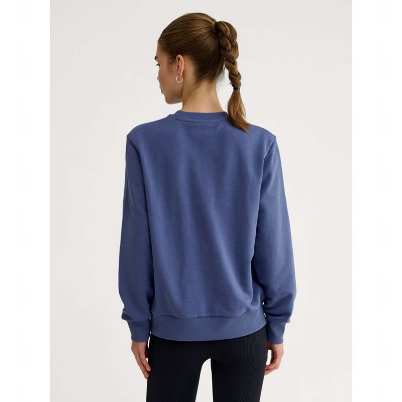 Hummel Pulse W Sweat Crewneck Ženske Dukserice Plave | 707148-838