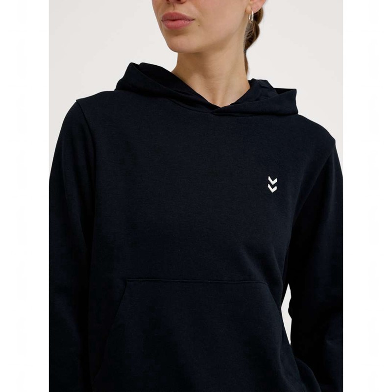 Hummel Pulse W Sweat Ženske Majica s Kapuljačom Crne | 238438-188