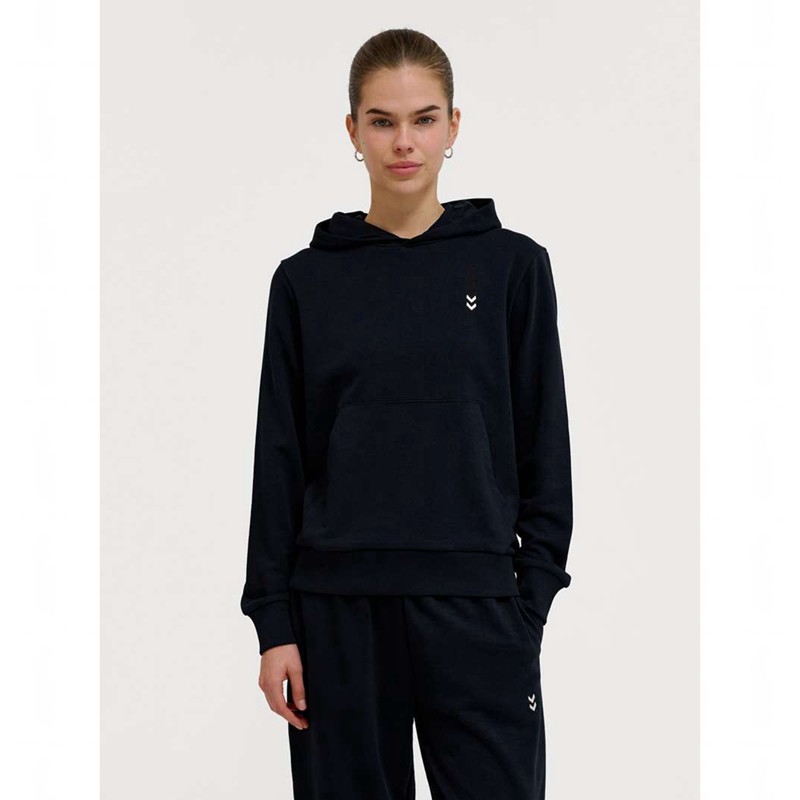 Hummel Pulse W Sweat Ženske Majica s Kapuljačom Crne | 238438-188