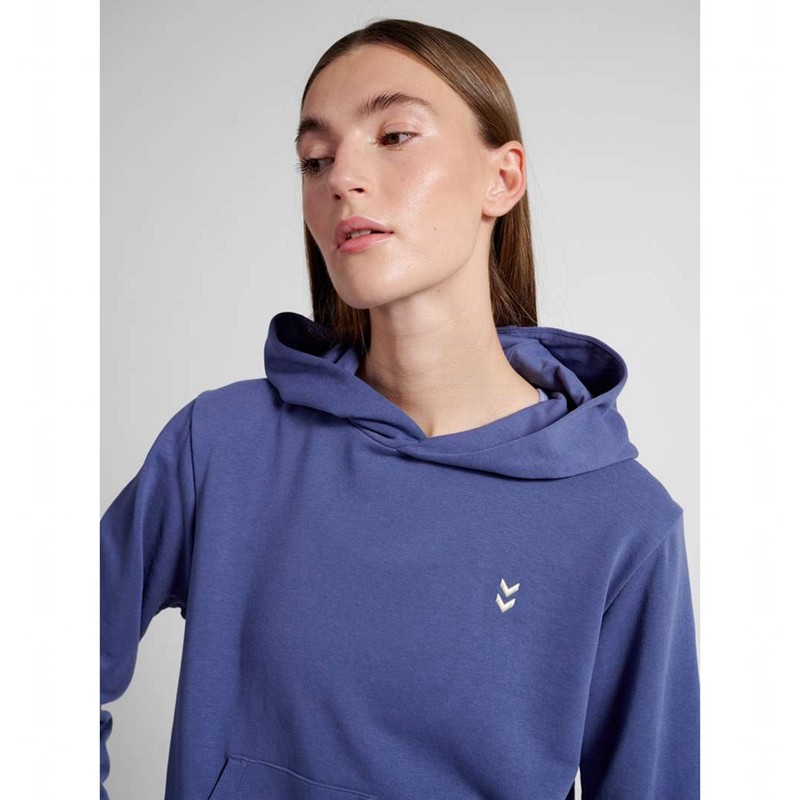 Hummel Pulse W Sweat Ženske Majica s Kapuljačom Plave | 884227-190
