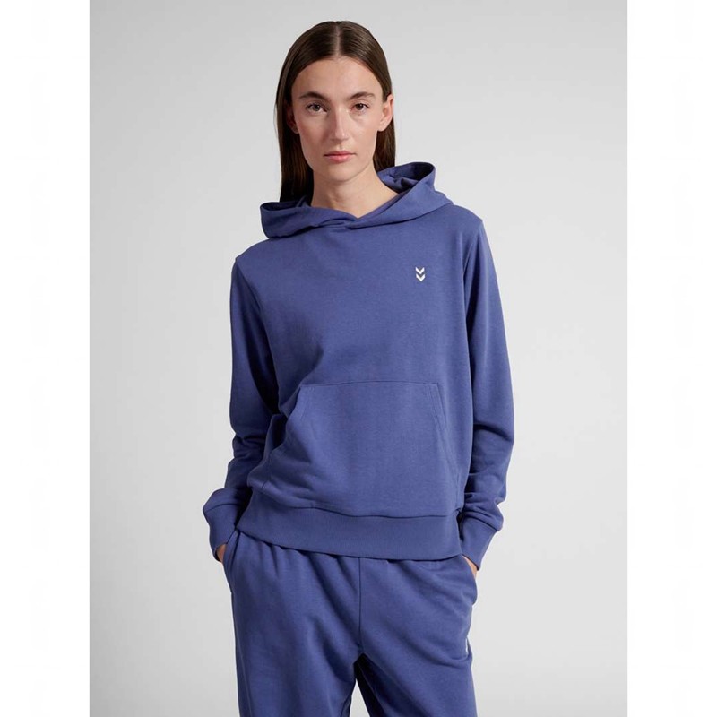 Hummel Pulse W Sweat Ženske Majica s Kapuljačom Plave | 884227-190