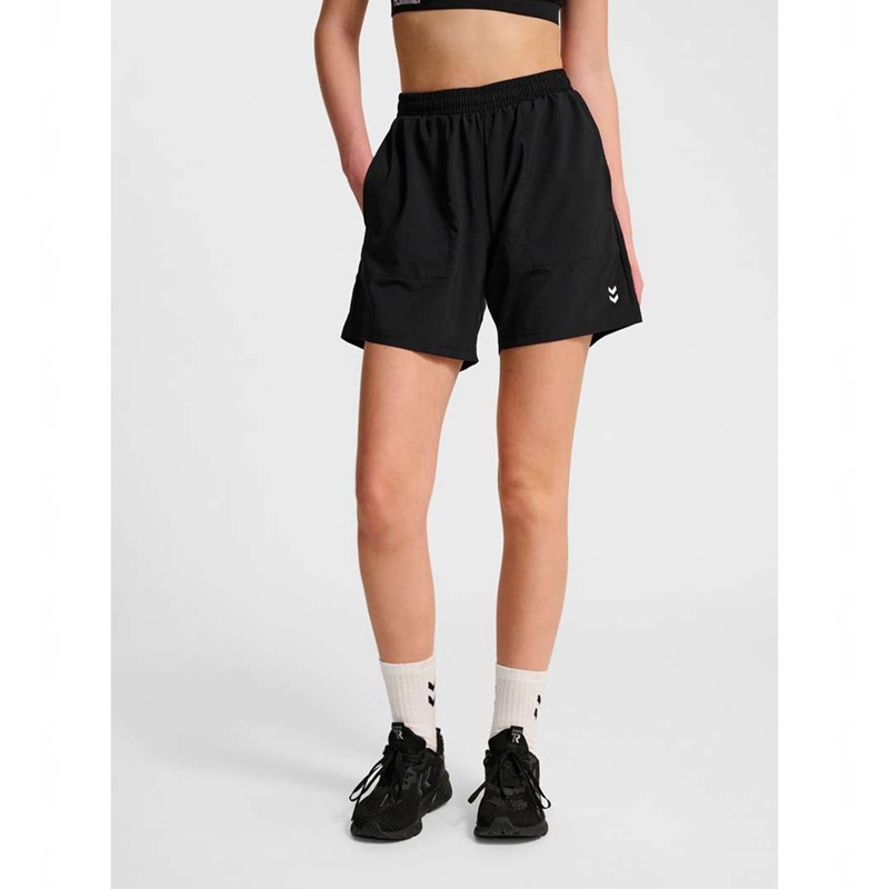 Hummel Pulse Workout Muške Kratke Hlače Crne | 163727-976