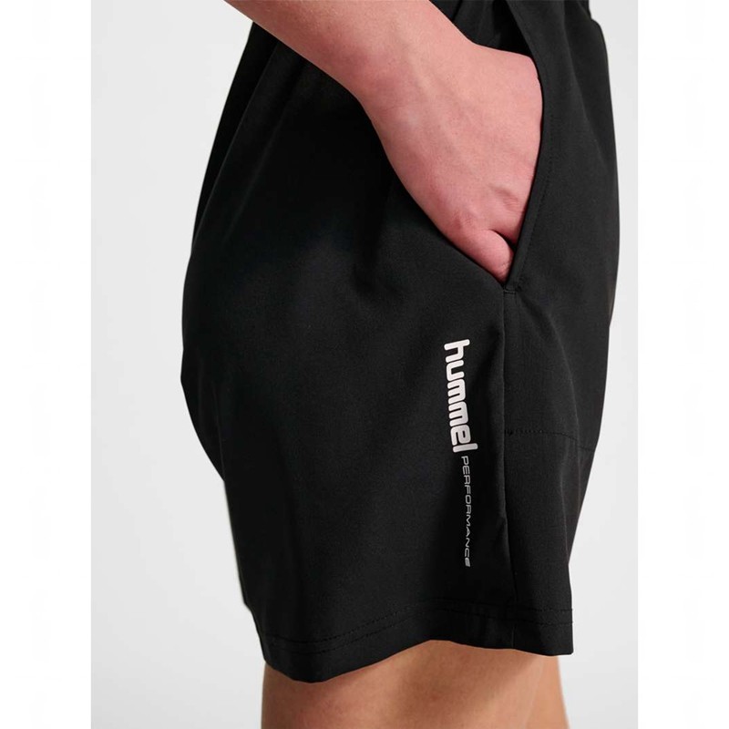 Hummel Pulse Workout Muške Kratke Hlače Crne | 163727-976