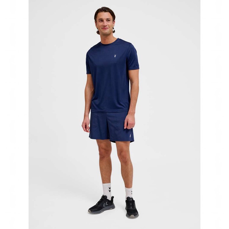 Hummel Pulse Workout Muške Majica s Kapuljačom Tamnoplave | 414927-776