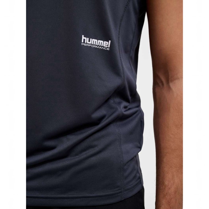 Hummel Pulse Workout Muške Majica s Kapuljačom Crne | 040300-438