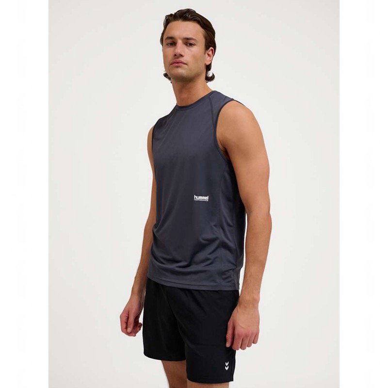 Hummel Pulse Workout Muške Majica s Kapuljačom Crne | 040300-438