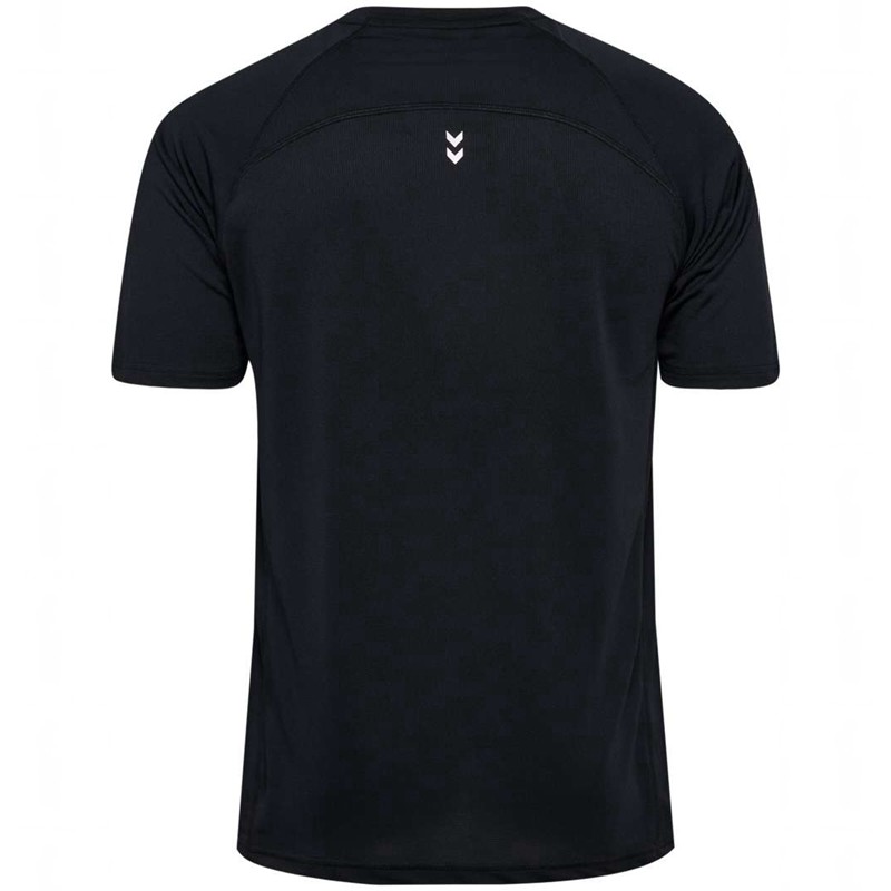 Hummel Pulse Workout S/S Muške Majice Crne | 645425-760
