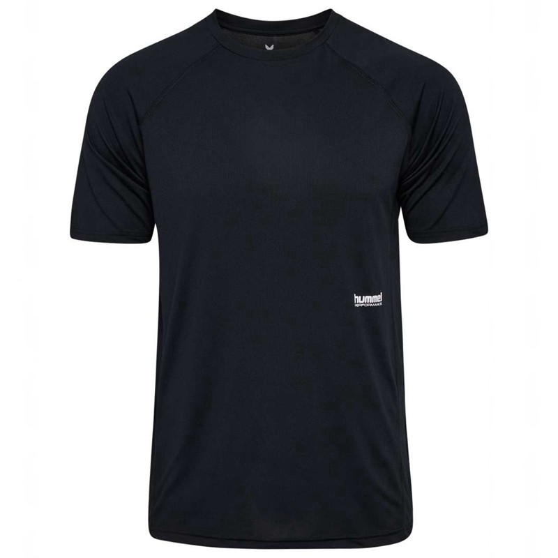 Hummel Pulse Workout S/S Muške Majice Crne | 645425-760