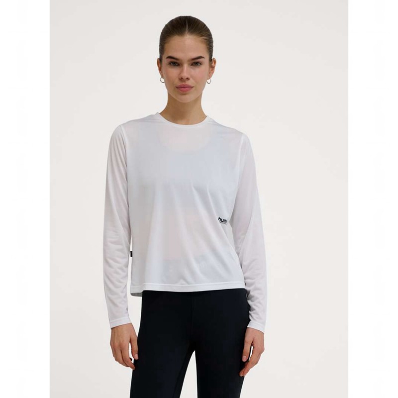 Hummel Pulse Workout W L/S Ženske Majice Bijele | 860188-433