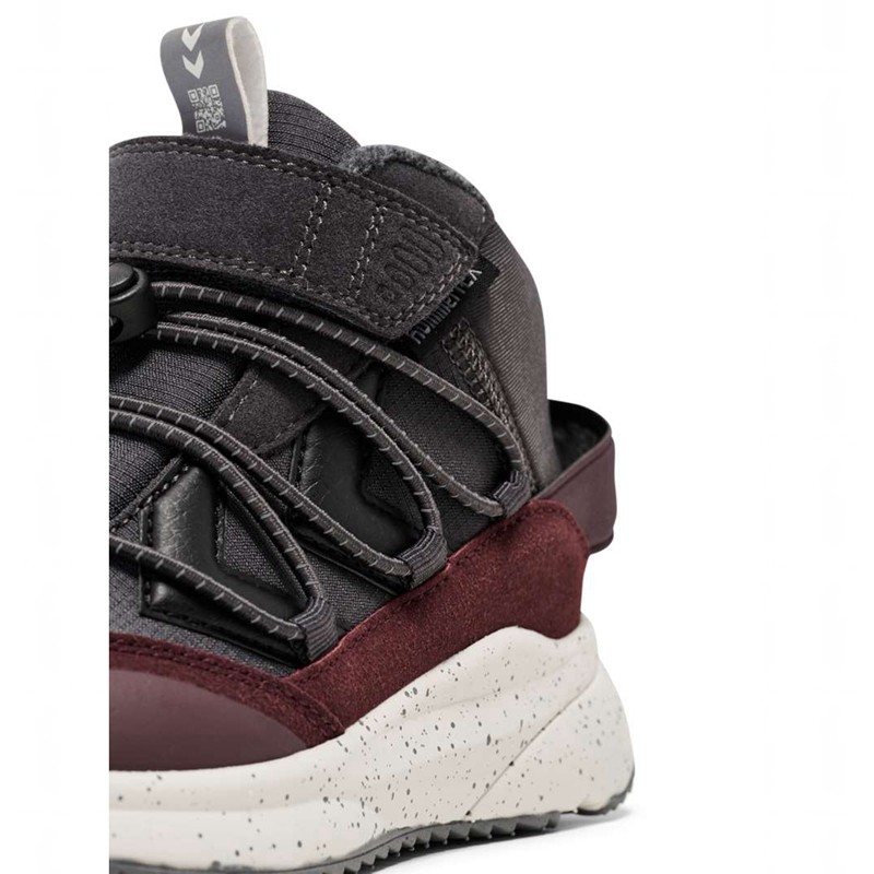 Hummel Reach Conquer Mid Tex Jr Dječje Zimske Cipele Crvene | 955568-818