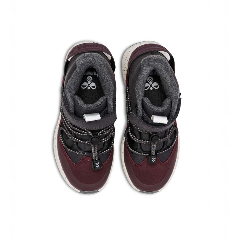 Hummel Reach Conquer Mid Tex Jr Dječje Zimske Cipele Crvene | 955568-818