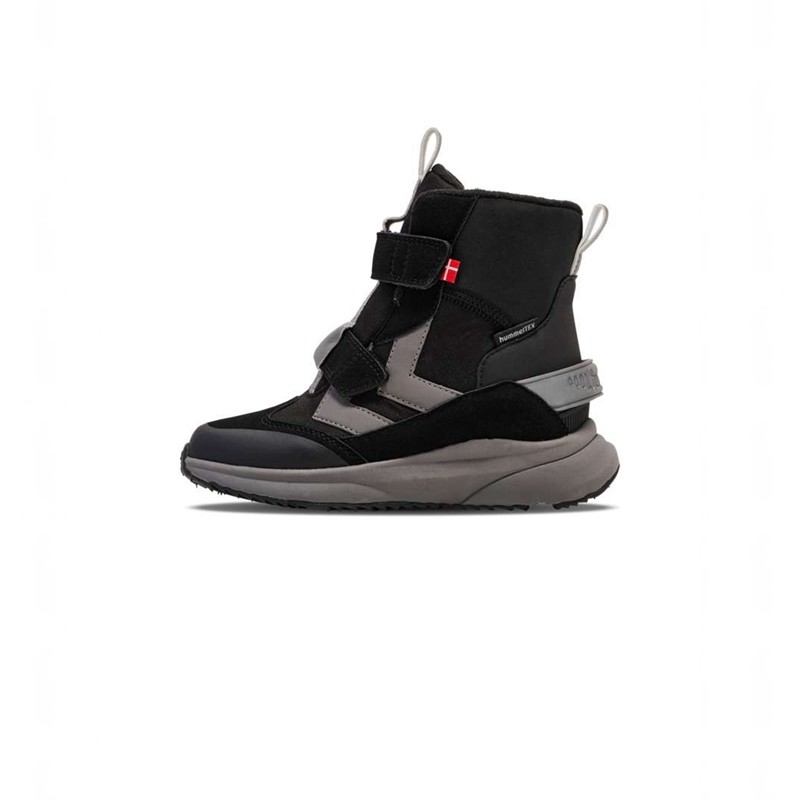 Hummel Reach Conquer Super High Tex Jr Dječje Zimske Čizme Crne | 243742-267