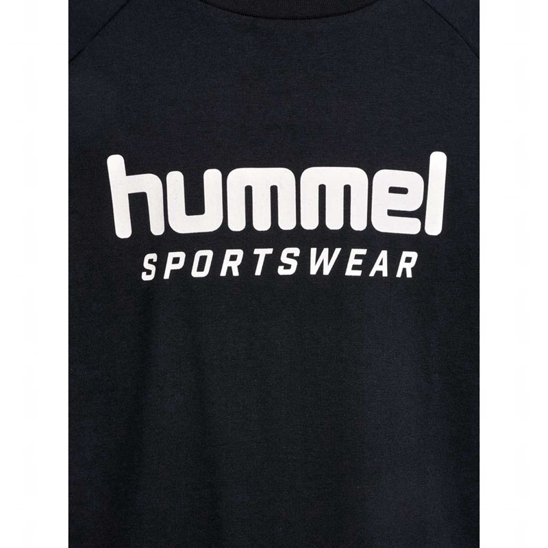 Hummel Ready L/S Dječje Majice Crne | 849915-873