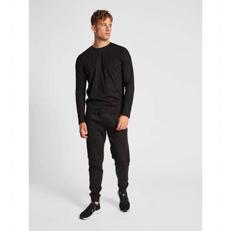 Hummel Red Basic Muške Donji dio Trenirke Crne | 452220-586
