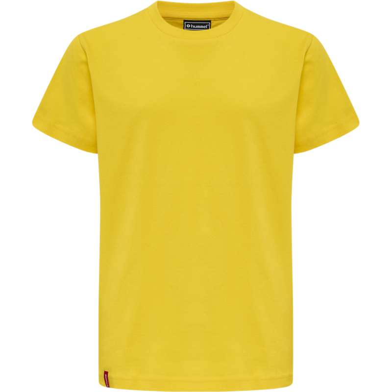 Hummel Red Basic S/S Dječje Majice Žute | 871208-672