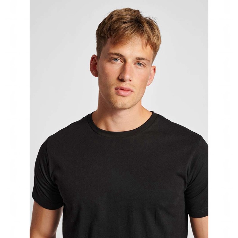 Hummel Red Basic S/S Muške Majice Crne | 770044-075