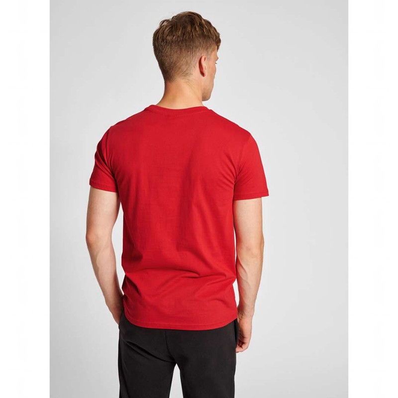 Hummel Red Basic S/S Muške Majice Crvene | 720649-231