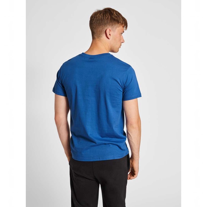 Hummel Red Basic S/S Muške Majice Plave | 388910-847
