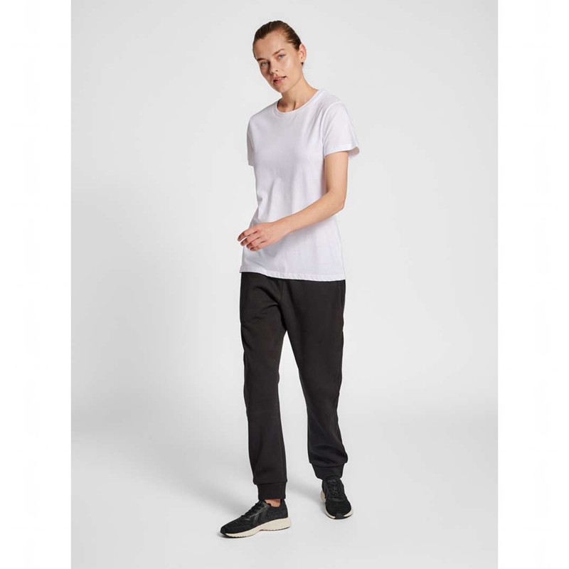 Hummel Red Basic S/S Ženske Majice Bijele | 045787-277
