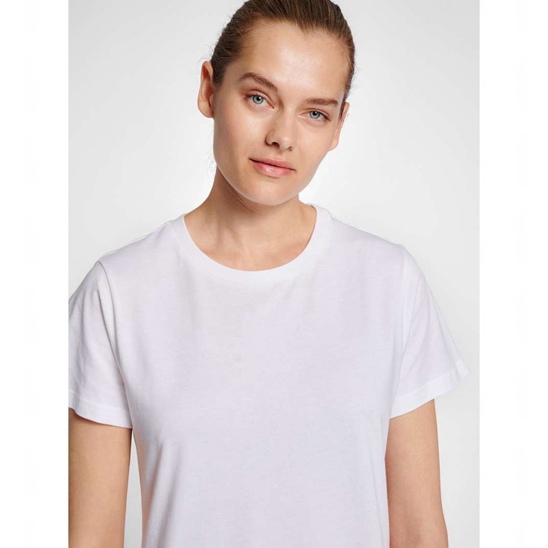 Hummel Red Basic S/S Ženske Majice Bijele | 045787-277