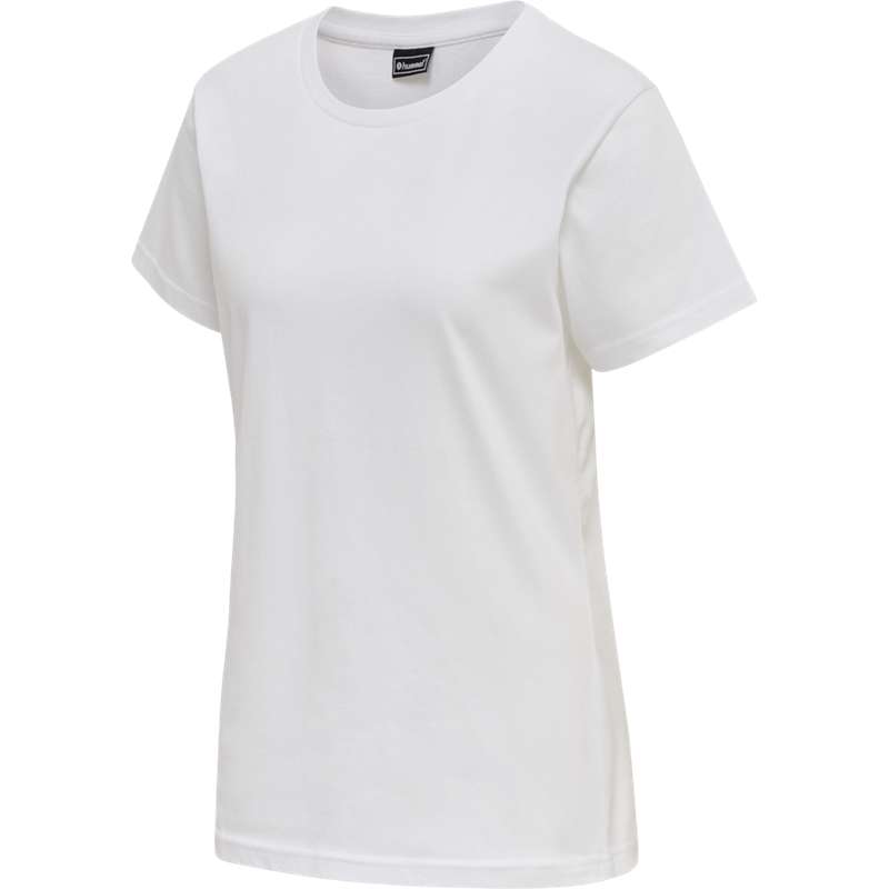 Hummel Red Basic S/S Ženske Majice Bijele | 045787-277