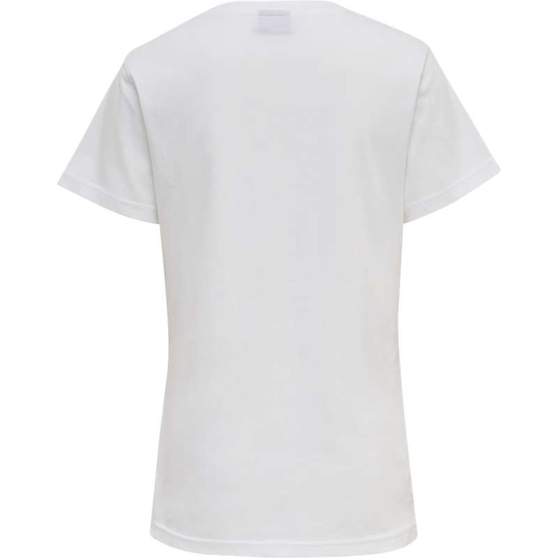 Hummel Red Basic S/S Ženske Majice Bijele | 045787-277