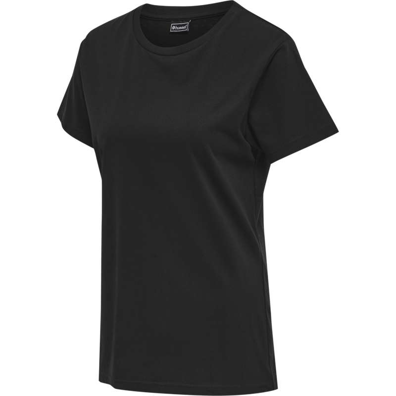 Hummel Red Basic S/S Ženske Majice Crne | 676989-841