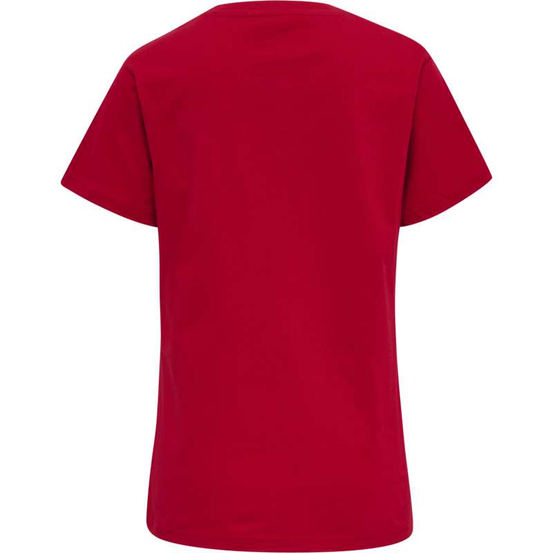Hummel Red Basic S/S Ženske Majice Crvene | 005579-684