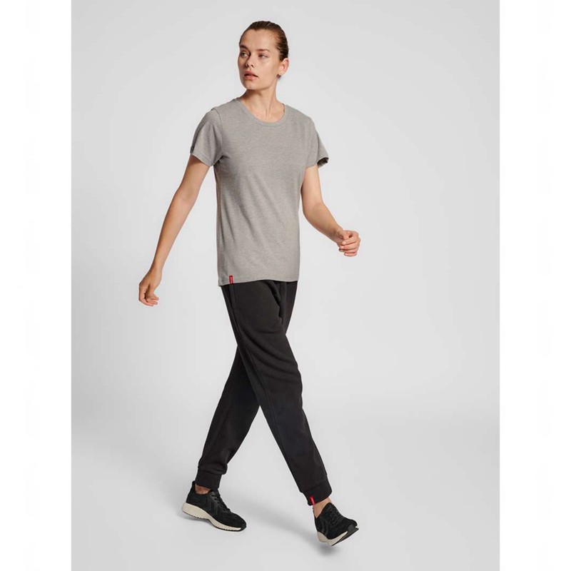 Hummel Red Basic S/S Ženske Majice Sive | 133815-942