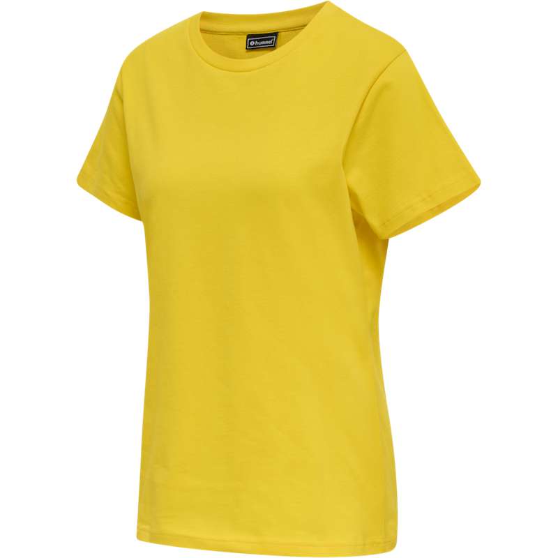 Hummel Red Basic S/S Ženske Majice Žute | 836244-760