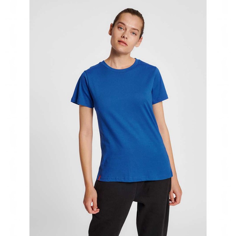 Hummel Red Basic S/S Ženske Rukometne Tenisice Plave | 002193-310