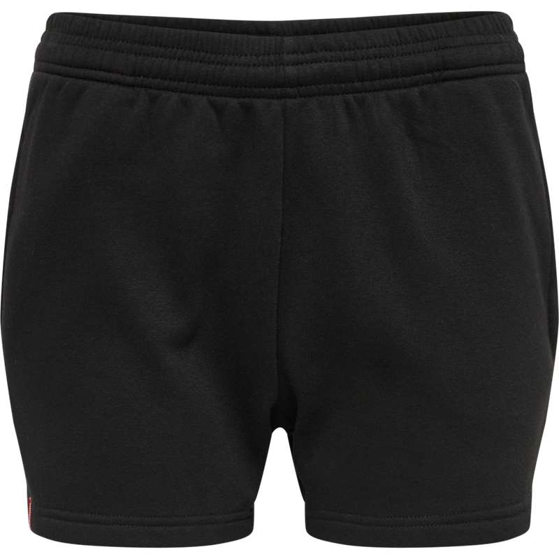 Hummel Red Basic Sweat Ženske Kratke Hlače Crne | 106114-807