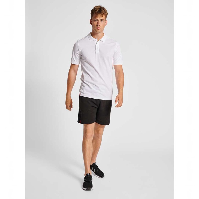 Hummel Red Classic Muške Polo Majice Bijele | 746361-778
