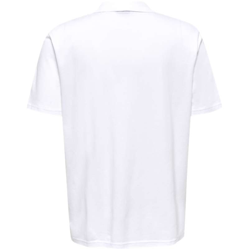Hummel Red Classic Muške Polo Majice Bijele | 746361-778