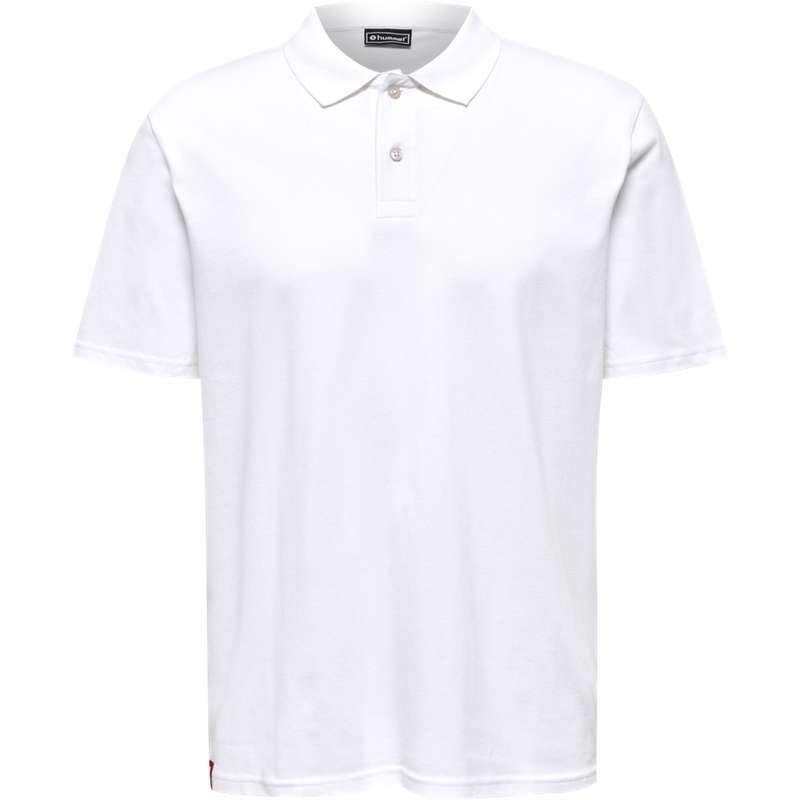 Hummel Red Classic Muške Polo Majice Bijele | 746361-778