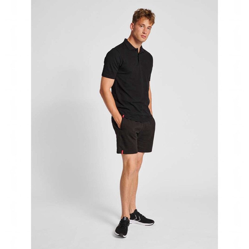 Hummel Red Classic Muške Polo Majice Crne | 329855-918