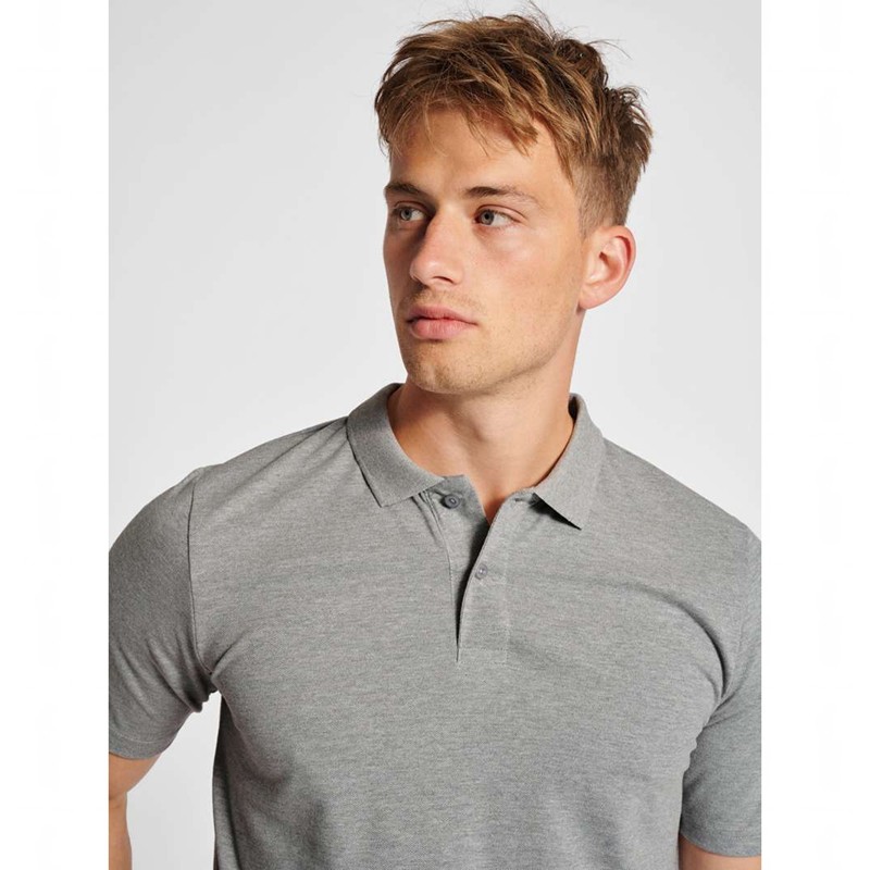 Hummel Red Classic Muške Polo Majice Sive | 114564-616