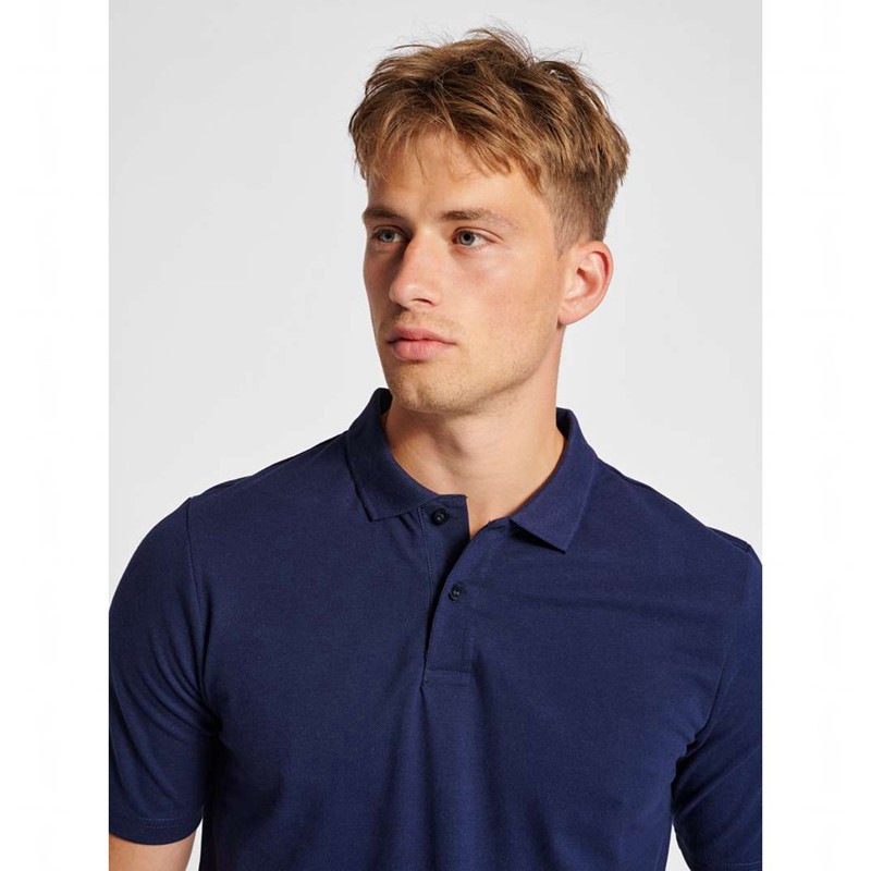 Hummel Red Classic Muške Polo Majice Tamnoplave | 852575-844